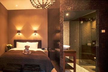 Фото номера Улучшенный двухместный номер с 1 кроватью Отель Frost Boutique Hotel г. Пярну 8