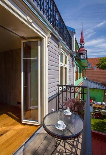 Фото номера Суперлюкс с балконом Отель Frost Boutique Hotel г. Пярну 2