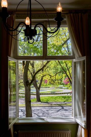 Фото номера Стандартный одноместный номер Отель Koidulapark Hotell г. Пярну 3
