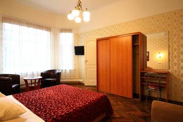 Фото номера Двухместный номер с 1 кроватью и мини-кухней Гостевой дом Green Villa г. Пярну 12