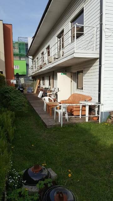 Фото номера Семейный номер с гидромассажной ванной, сауной и террасой Хостелы Muuli Beach Hostel г. Пярну 13