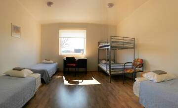 Фото номера Семейный номер с общей ванной комнатой Хостелы Saare Automatic Hostel г. Пярну 4