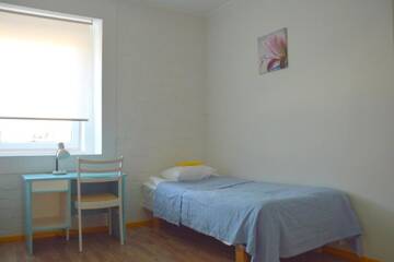 Фото номера Двухместный номер с 2 отдельными кроватями и общей ванной комнатой Хостелы Saare Automatic Hostel г. Пярну 4