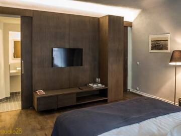 Фото номера Двухместный номер Делюкс с 1 кроватью Апарт-отели Studio28 Boutique Rooms г. Пярну 9