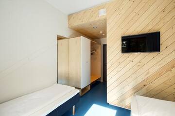 Фото номера Двухместный номер с 2 отдельными кроватями Хостелы Pärnu Rannastaadioni Hostel г. Пярну 5
