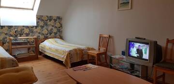 Фото номера Трехместный номер с собственной ванной комнатой вне номера Хостелы Ranna Hostel г. Пярну 6