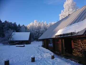 Фото номера Дом с 2 спальнями Шале Markna Holiday Homes г. Пярну 14