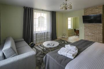 Фото номера Улучшенные апартаменты Апарт-отели Dönhoff Residence г. Пярну 3
