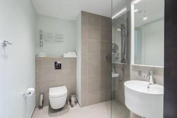 Фото номера Апартаменты с 1 спальней и доступом в спа-центр Отель Wasa Resort Hotel, Apartments &amp; SPA г. Пярну 13