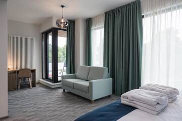 Фото номера Полулюкс с доступом в спа-центр Отель Wasa Resort Hotel, Apartments &amp; SPA г. Пярну 7