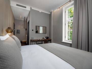 Фото номера Двухместный номер Делюкс с 1 кроватью Отель Boutique Hotel Rosenplänter г. Пярну 7