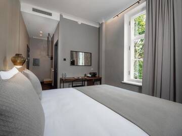 Фото номера Двухместный номер Делюкс с 1 кроватью Отель Boutique Hotel Rosenplänter г. Пярну 5