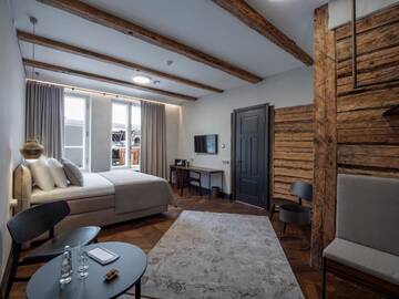 Фото номера Люкс с сауной Отель Boutique Hotel Rosenplänter г. Пярну 4